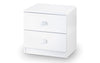 Domino 2 Drawer Bedside